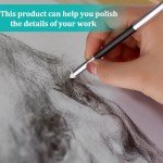 12 Pcs Artist Blending Sponge Pen Double Headed Washable Rubbing Sponge Brush Dual Tip Sketching Wipe Pen Reusable Drawing Art Blenders Tools for Artist Student Charcoal Powder Drawing Correcting (12)