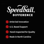 Speedball Sketching Set with Penholders and Pens, Set of 8 (SB2964), Black