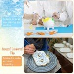 Small Paint Brushes Bulk, 88 pcs Nylon Hair Brushes, Flat Tip Round Acrylic Paint Brushes, Paint Brush Set, Artist Paintbrushes for Kids Adult Acrylic Oil Watercolor Canvas Face Nail Art Painting