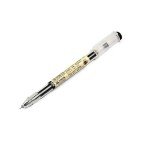 BEMLP Gel Ink Pen Extra Fine Point Pens Ballpoint Pen 0.35mm Black for Japanese Office School Stationery Supply 12 Pieces