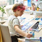 ARTEZA Watercolor Paper, Pack of 2, 32 Sheets Each, 9x12 Inches Watercolor Sketchbook, 140lb/300gsm, Cold Press, Acid Free Art Paper