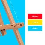 MEEDEN 20 Inch Tabletop Easel: 12 Pack Beech Wood Easel for Painting - Display Table Top Easel Canvas Stand for Painting Sign