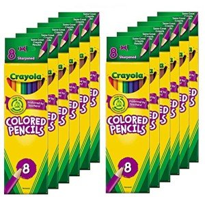 Crayola 8 Nontoxic Colored Pencils 8 pk (Pack of 12)