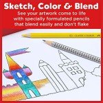 Faber-Castell Classic Colored Pencils Tin Set, 48 Vibrant Colors In Sturdy Metal Case