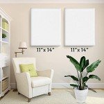 12 Pack Canvases for Painting with 11x14, Painting Canvas for Oil & Acrylic Paint.