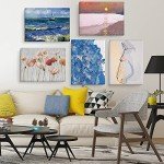 12 Pack Canvases for Painting with 11x14, Painting Canvas for Oil & Acrylic Paint.