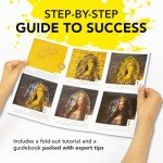 Castle Art Supplies 24 x 12ml Oil Paint Set | Great Value Set for Adult Artists, Beginners and Advanced | Vibrant Variety of Smooth-to-use Colors | In Impressive Presentation Box With Tutorial (New)