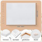 Thenshop Stretched Canvas for Painting 10 oz Triple Primed 100% Cotton White Blank Canvas Bulk Art Canvases for Painting Acrylics Pouring Oil Paint Party Supplies(20 Pieces,8 x 10 Inch)