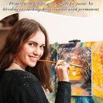 Thenshop Stretched Canvas for Painting 10 oz Triple Primed 100% Cotton White Blank Canvas Bulk Art Canvases for Painting Acrylics Pouring Oil Paint Party Supplies(20 Pieces,8 x 10 Inch)