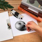 6pcs Artist Blending Sponge Pen, 2 Sizes Double-Headed Pastel Blending Stump Pencil Sketch Brush Rubbing Lucy Drawing Art Foam Blender Stick Blender Tool for School Students Beginners Supplies