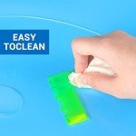 Tamaki Acrylic Paint Palette Paint Pallet Clear Paint Tray Palette, Easy Clean Non-Stick Artist Pallet for Oil Watercolor Craft DIY Art Painting Palette, 2 PCS