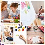 120 Sheets Watercolor Paper Bulk, 140 lb/300 GSM Cold Press Paper White Water Color Paper Cotton Paper for Kids Child Students Adults Artists Drawing Wedding Gift Cards(5 x 7 Inch)