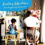 Chalkola 40 Acrylic Paint Set for Adults & Kids with 24 Acrylic Paints kit (22ml), 10 Painting Brushes, 5 Canvas for Painting (8x10) & 1 Palette