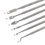 PHYHOO Wax Carvers Set Double Ended Dental Wax Modeling Sculpting Tools Dental Picks Polymer Pottery Clay Carving Tool Stainless Steel 12 Pieces