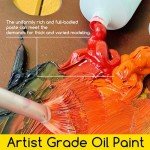 MEEDEN Artist Oil Paint Set - 12 Colors x 60ml/2oz Tubes - Art Supplies for Canvas Painting