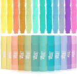 Idiy Tempera Paint Sticks (12 pack Pastel Colors)-For All Classroom Back to School Supplies Arts & Crafts Projects, Draw & Paint on Wood, Paper, Ceramic, Canvas! Quick Dry, Non-Toxic, Mess Free