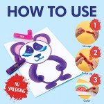 Idiy Tempera Paint Sticks (12 pack Pastel Colors)-For All Classroom Back to School Supplies Arts & Crafts Projects, Draw & Paint on Wood, Paper, Ceramic, Canvas! Quick Dry, Non-Toxic, Mess Free