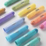 Idiy Tempera Paint Sticks (12 pack Pastel Colors)-For All Classroom Back to School Supplies Arts & Crafts Projects, Draw & Paint on Wood, Paper, Ceramic, Canvas! Quick Dry, Non-Toxic, Mess Free