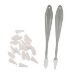 NUOBESTY 1 Set Art Plug Blending Stump Sharpener for Mixed Candy Bag Shadow Blending Stick Art Paintbrush Art Blenders Replacement Artist Charcoal Drawing Tool Sponge Sketch Tool Suite