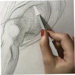 NUOBESTY 1 Set Art Plug Blending Stump Sharpener for Mixed Candy Bag Shadow Blending Stick Art Paintbrush Art Blenders Replacement Artist Charcoal Drawing Tool Sponge Sketch Tool Suite