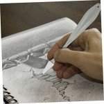 NUOBESTY 1 Set Art Plug Blending Stump Sharpener for Mixed Candy Bag Shadow Blending Stick Art Paintbrush Art Blenders Replacement Artist Charcoal Drawing Tool Sponge Sketch Tool Suite