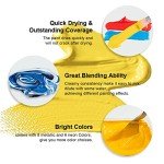 HIMI Gouache Paint Set, 56 Colors×30ml, Unique Jelly Cup Design, Non-Toxic, Gouache Paint for Canvas Watercolor Paper - Perfect for Beginners, Students, Artists