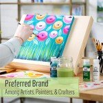 FolkArt Matte Acrylic Paint in Assorted Colors, 16 oz, Linen 16 Fl Oz