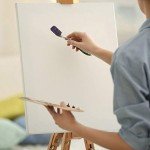 Honoson 7 Pieces Painting Knife Set Spatula Palette Knife Stainless Steel Drawing Scraper Oil Painting Accessories with Wood Handle for Art Acrylic Draw Color Mixing Supplies(Redwood Color)