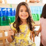 Honoson 7 Pieces Painting Knife Set Spatula Palette Knife Stainless Steel Drawing Scraper Oil Painting Accessories with Wood Handle for Art Acrylic Draw Color Mixing Supplies(Redwood Color)