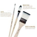 Artecho 32 PCS Paint Brushes for Acrylic Painting, Acrylic Paint Brushes for Oil, Watercolor, Acrylic, Gouache and Canvas Painting