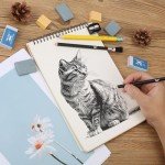 Mr. Pen Art Eraser Set - 12 Pcs, Kneaded & Gum Erasers for Artists