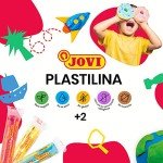 Jovi Plastilina Reusable and Non-Drying Modeling Clay; Multicultural Colors, 1.75 Oz. Bars, Set of 6 Colors, Perfect for Arts and Crafts Projects