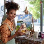 FIXWAL Canvas Boards for Painting 24pcs, with 8x10, 9x12, 11x14, 5x7 Canvases for Painting Art Paint Canvas Panels Gesso Primed Acid-Free Blank Canvas Boards Acrylics Oil Watercolor Paints