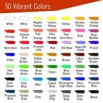 The Mega Deals Oil Pastels 50 Colors Soft oil Pastels, Oil Pastels for Artists and Kids, Oil Crayons and Oil Pastel Paper Pad 9"x12" Spiral Bound 30 Sheets, Oil Pastels Art Supplies