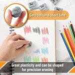 Mr. Pen Kneaded Erasers - 18 Pack, Gray, Gum & Art Erasers for Drawing & Artists