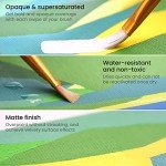 ARTEZA Acrylic Gouache Paint, Acrylic Paint Set of 36 Colors, Matte Finish, 22ml/0.74 oz Gouache Paint Tubes