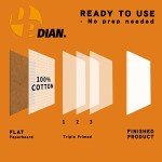 DPDIAN Canvas Boards for Painting 24 Pack, 8 inch x 10 in Pack, Artist Canvas Panels for Oil & Acrylic Painting