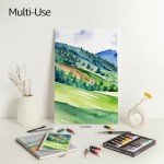 Elan Professional Watercolor Paint Set - 24 Liquid Paint Tubes 0.4oz, Artist Paint for Adults, Non-Toxic, Watercolors