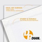 DPDIAN Canvas Boards for Painting 24 Pack, 8 inch x 10 in Pack, Artist Canvas Panels for Oil & Acrylic Painting