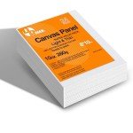 DPDIAN Canvas Boards for Painting 24 Pack, 8 inch x 10 in Pack, Artist Canvas Panels for Oil & Acrylic Painting