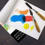 EBIVEN Palette Paper Paint Pad - 9"x12" Disposable Paint Palette Paper, 40 Sheets (48lb/68gsm) Paint Mixing Paper for Oil, Acrylic, Watercolor, Art Supplies for Beginners & Adults