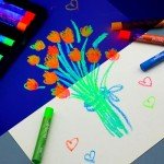 Artecho 72PCS Neon Oil Pastels Set of 12 Colors 6 Packs, Soft Oil Pastels for Art Painting, Drawing, Blending, Art Supplies for Artists, Beginners, Students, Teacher (10 x 70 mm)