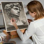 Trzzyan 25 PCS Willow Charcoal Sticks, Ideal for Artists, Beginners, Students, Perfect for Sketching, Drawing, Shading, and Fine Art, 5.7 Inches Long, 2-4,4-5,5-7,7-9 (2-4)