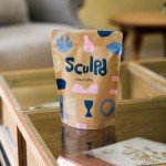 Sculpd Air Dry Clay - Premium Sculpting & Modeling Clay for Arts and Crafts - Self-Hardening Soft Clay for Adults, Teens, Kids Activities - Bulk Craft Supplies & Art Materials (2.2lbs Bulk Value Bag)