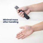 Pacific Arc Woodless Graphite Pencil 6 Pack Set, 12B, 10b, 8B, 6B, 4B, & 2B, for Sketching, Drawing, Coloring and Art