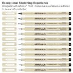 ARTEXAUS Micro Fineliner Drawing Art Pens, 12 Assorted Sizes, Waterproof Archival Ink, Art Supplies for Adults Sketching, Calligraphy, Technical Illustrators.