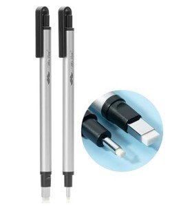 Mr. Pen- Pen Style Eraser, 2 Pack, Square & Round Tip, Eraser Pen Eraser, Pencil Erasers, Eraser Pencil, Mechanical Eraser, Art Erasers for Drawing Erasers for Drawing, Precision Eraser, Art Eraser