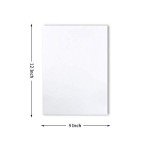 100 Sheets of Practice Watercolor Paper (9" x 12") - 190 GSM, Acid-Free and Cold Pressed.. Perfect for Painting, Sketching or Drawing. Wet, Dry and Mixed Media. Bulk Pack