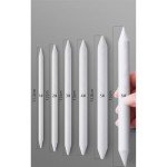 RGBMIX 6PCS Blending Stumps and Tortillon Sketch Drawing Tools, Paper Art Blenders for Student Artist Charcoal Sketch Drawing Tools Art Supplies