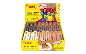 Jovi Modeling Clay; Multicultural Colors, 50gz. Bars, Set of 18, 3 Each of 6 Colors
